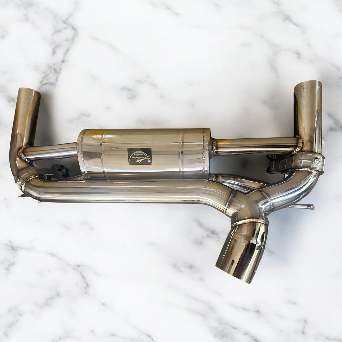 2015-2019 BMW F30 340i B58 Full Valve Performance Exhaust System | Palenon Performance-4