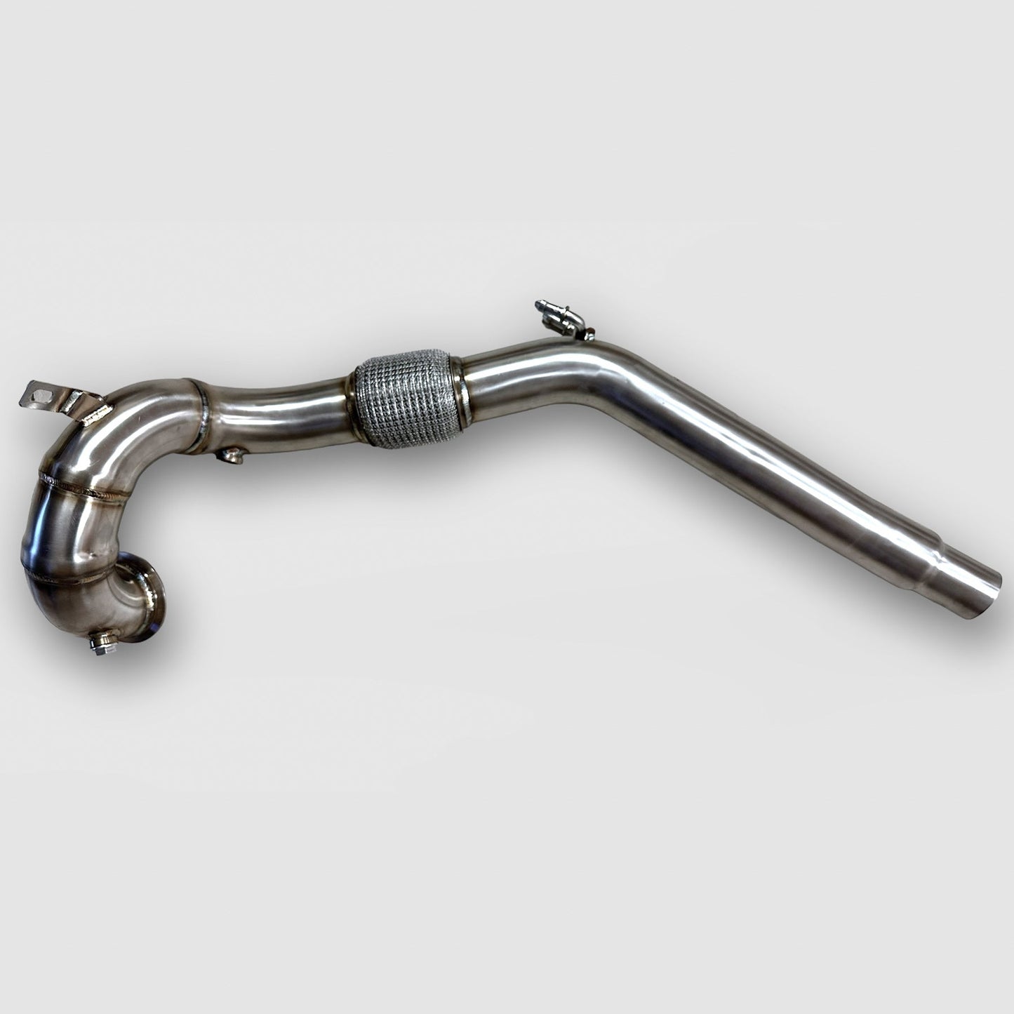 2.0T FWD Audi 8V A3 Race Downpipe (Catless & Catted)-1