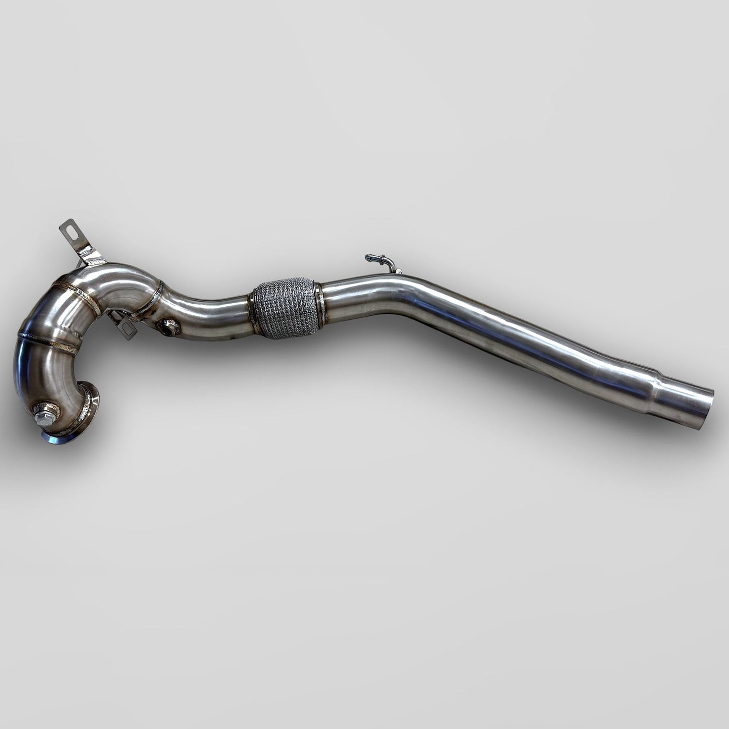 2.0T FWD Audi 8V A3 Race Downpipe (Catless & Catted)-4