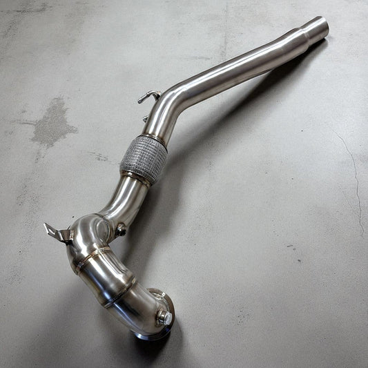 2.0T FWD Audi 8V A3 Race Downpipe (Catless & Catted)-0