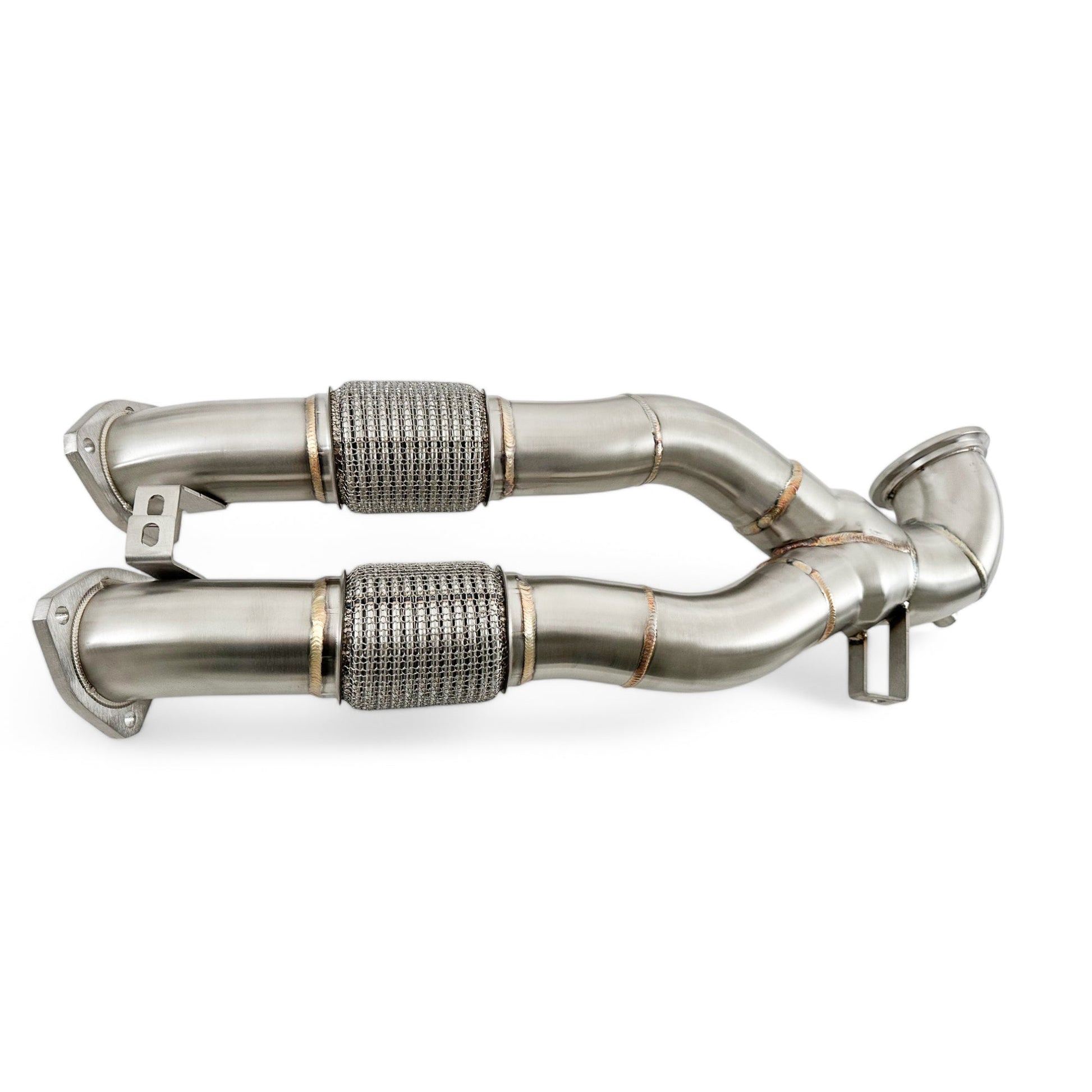 2.5T Race Downpipe For 2018+ Audi RS3 8V, RS3 8Y & TTRS 8S | Palenon Performance-4